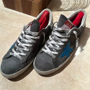 Golden Goose suede sneakers